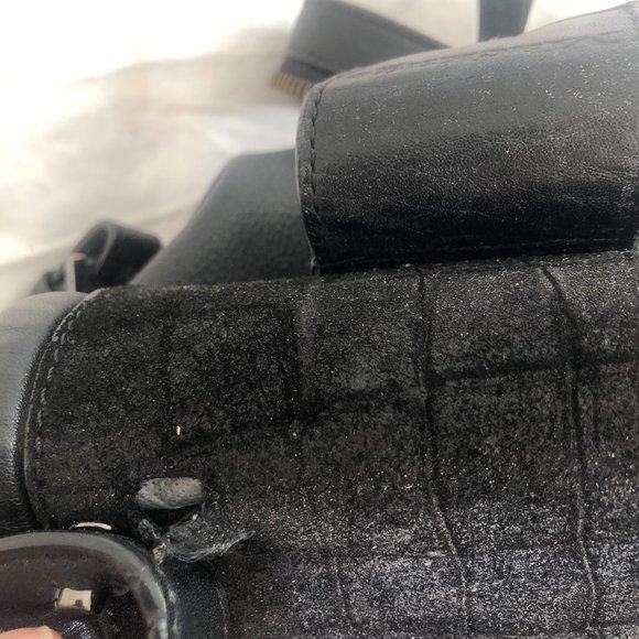 Mackage Black Leather backpack - Picture 5 of 6